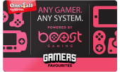 Gamers' Favourites Gift Card