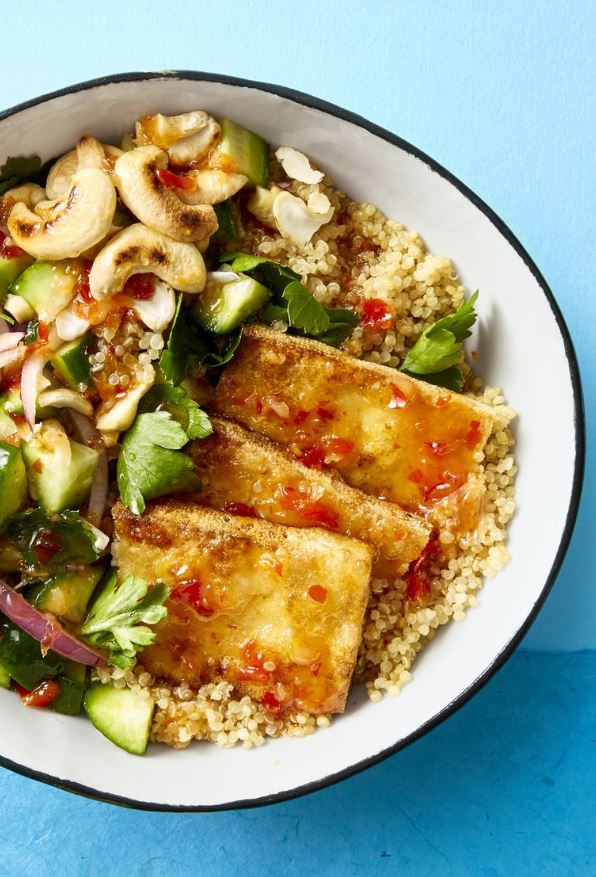 Crispy Tofu Bowl