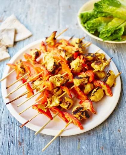 Grilled Chicken Kebabs