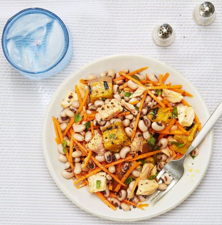 Tuna Salad With Sweet Potato And Basil